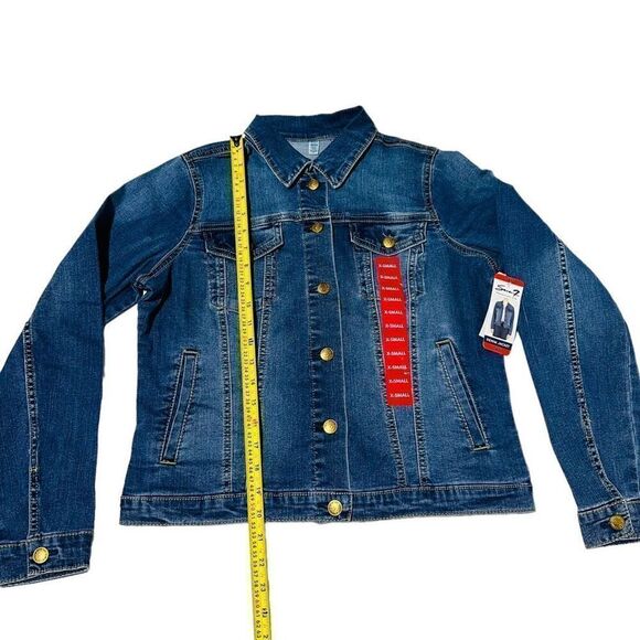 Seven7 Women's Kramer Highline Denim Jacket - Modern Twist on Classic Style Size - Picture 6 of 9